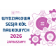 Wydziałową Sesję Kół Naukowych 2026 - trwają zapisy na WM